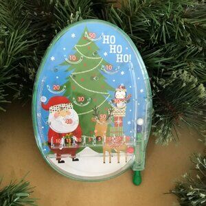 Pinball Game Christmas Tree Santa Reindeer Ho Ho Ho